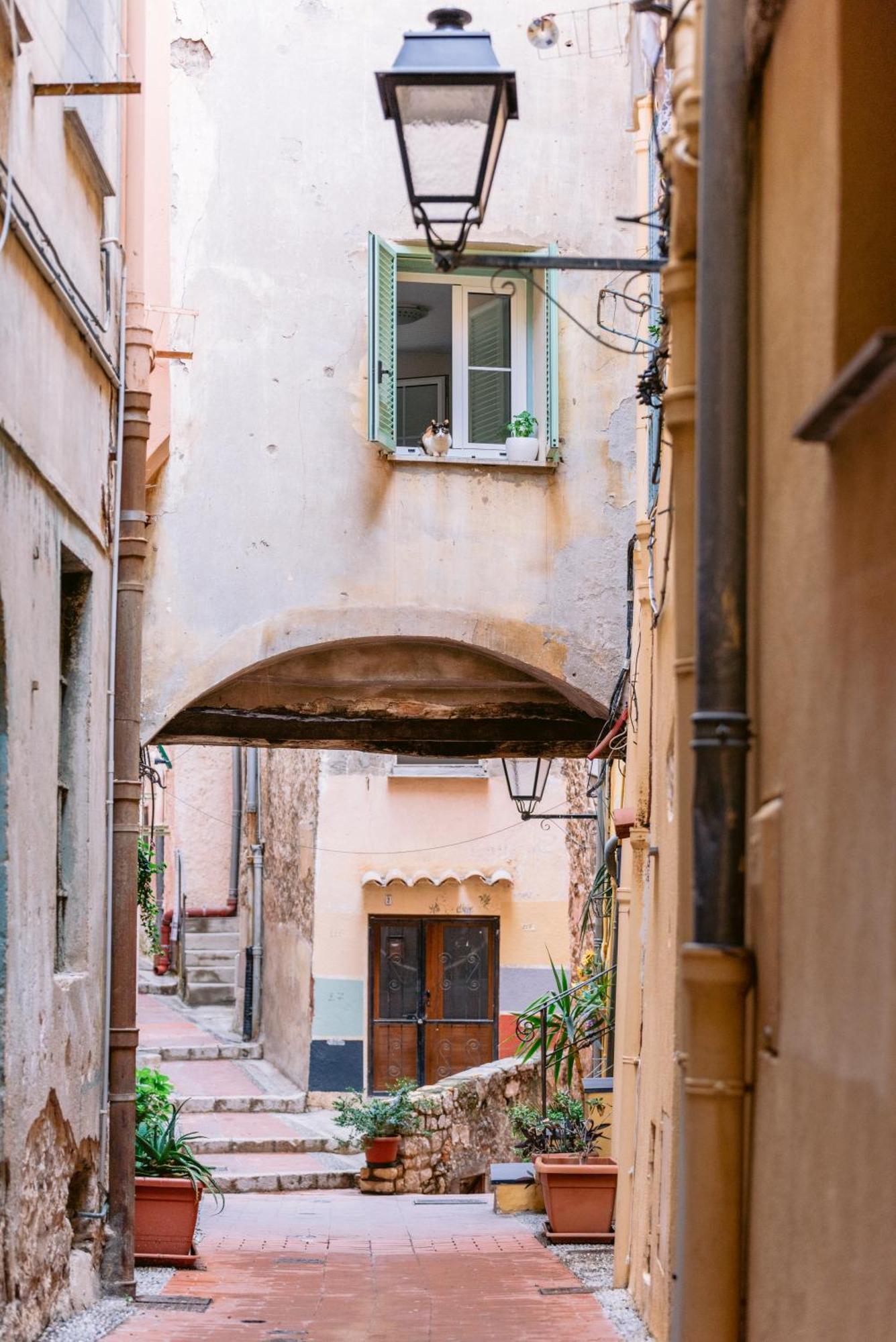 Ou Mentounasc - Duplex Vieille Ville Menton - Free Parking Luaran gambar